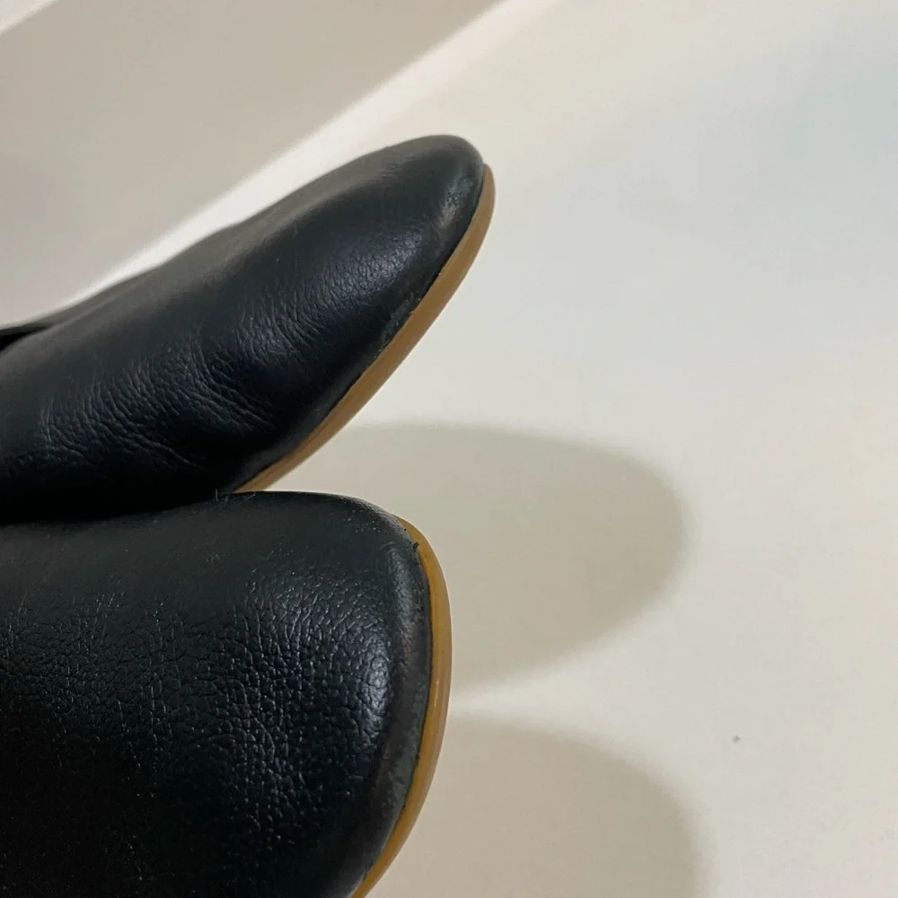 Everlane Leather Ballet Flats 10.5 in Black